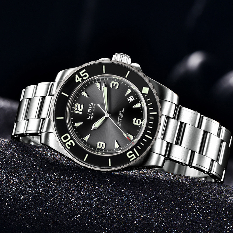 Men's Classic Black Disc Quart – Smartwatch Touch recenzja i cena