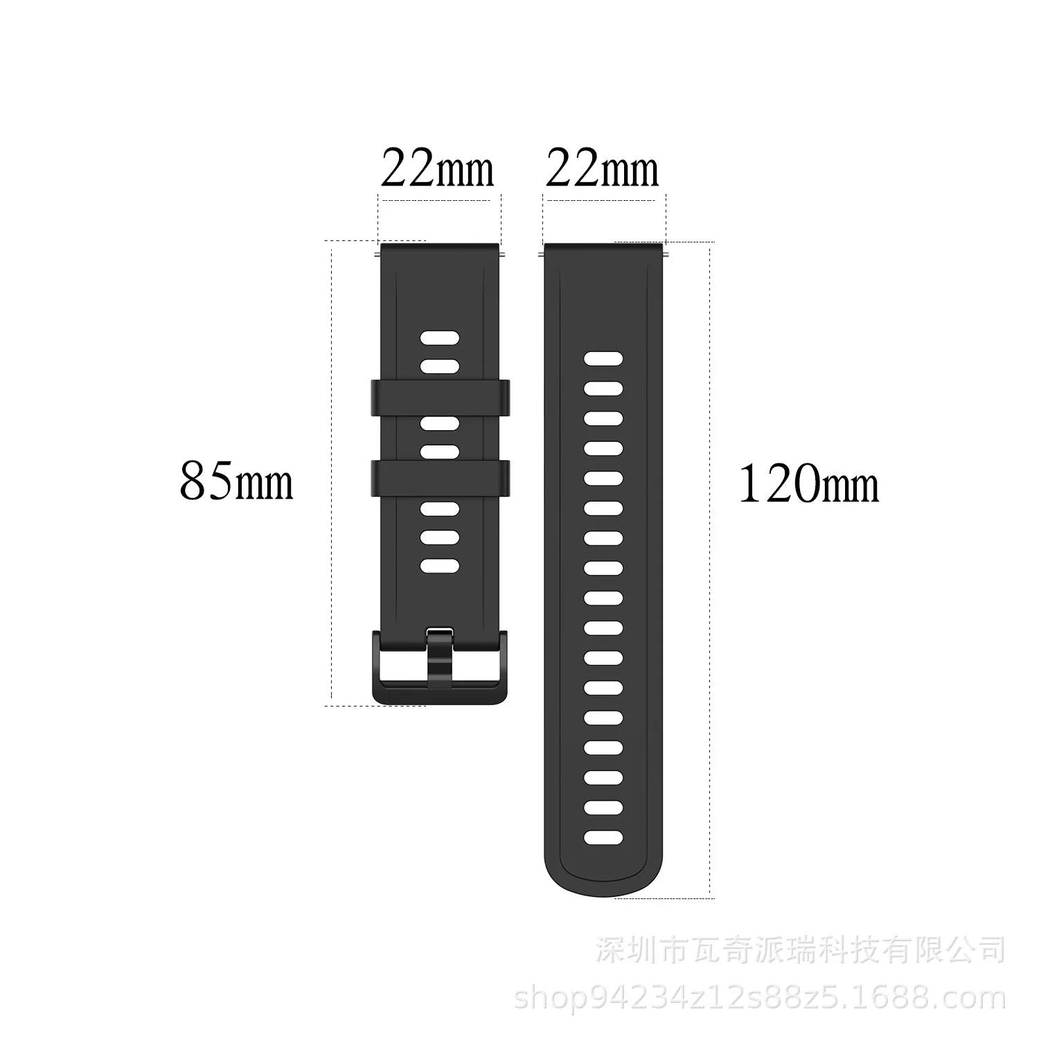 22mm Silicone Strap for Xiaomi – Xiaomi Smartwatch S4 Accessories recenzja i cena