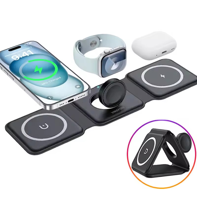 3-in-1 Magnetic Folding Wirele – Wireless Charger Watch recenzja i cena