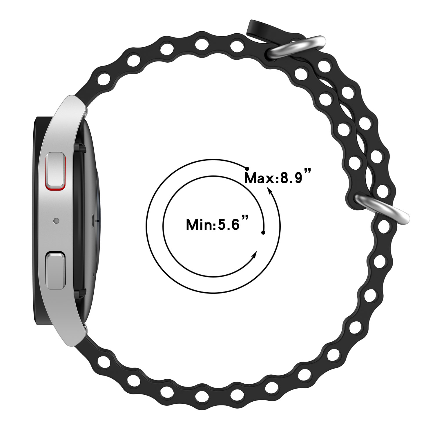 22mm Ocean Strap For OnePlus W – Smartwatch X2 recenzja i cena