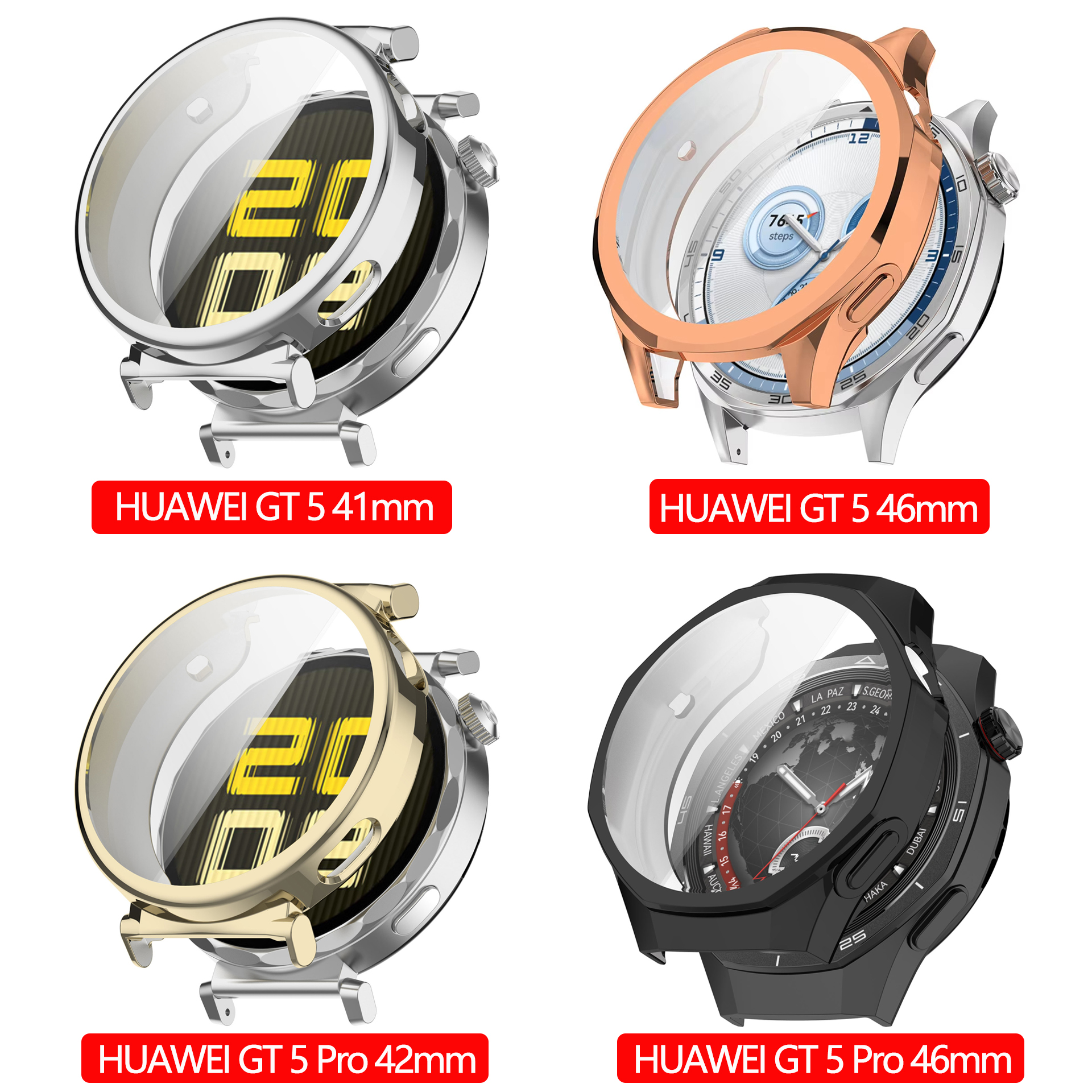 Case For HUAWEI Watch GT 5/5 P – Smartwatch Watch Accessories For Women recenzja i cena