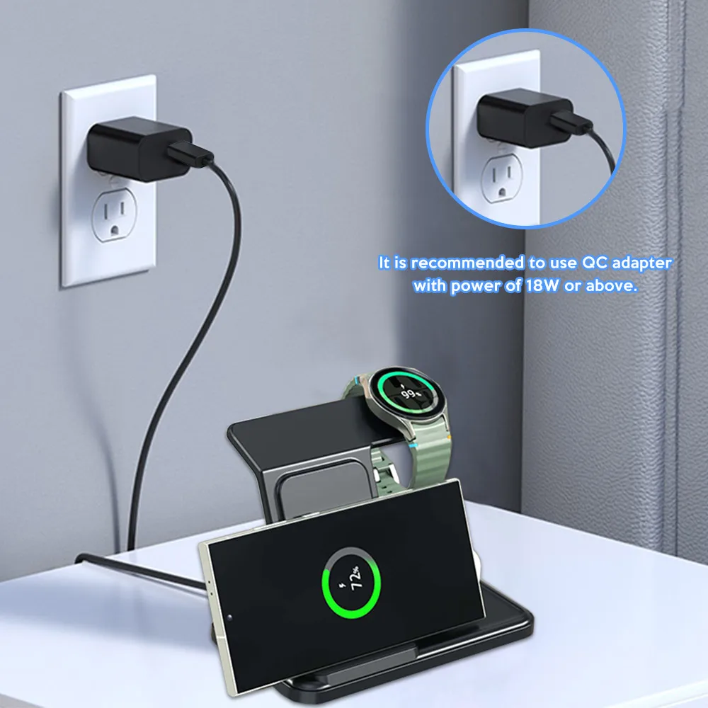 3 IN 1 Wireless Charger Statio – Wireless Charger Watch recenzja i cena
