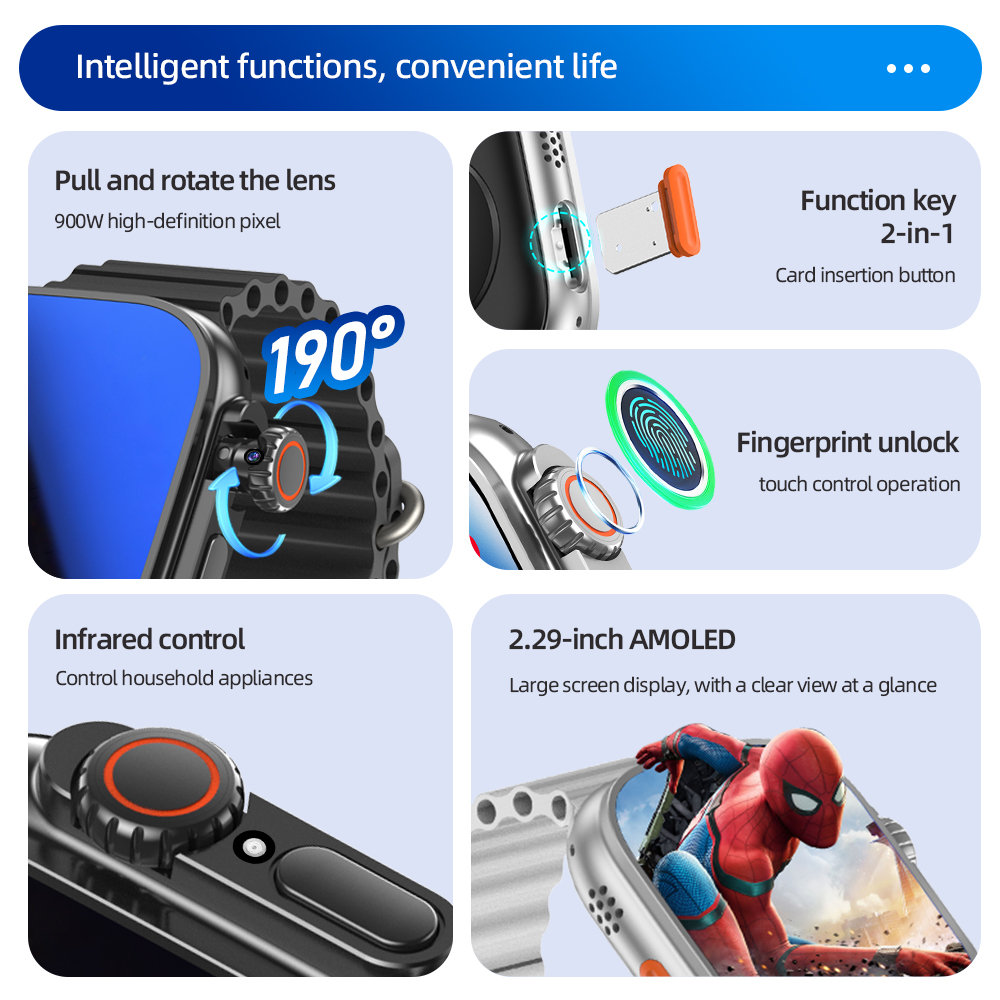 DW200 Smartwatch Men WIFI Touc – Smartwatch Id recenzja i cena