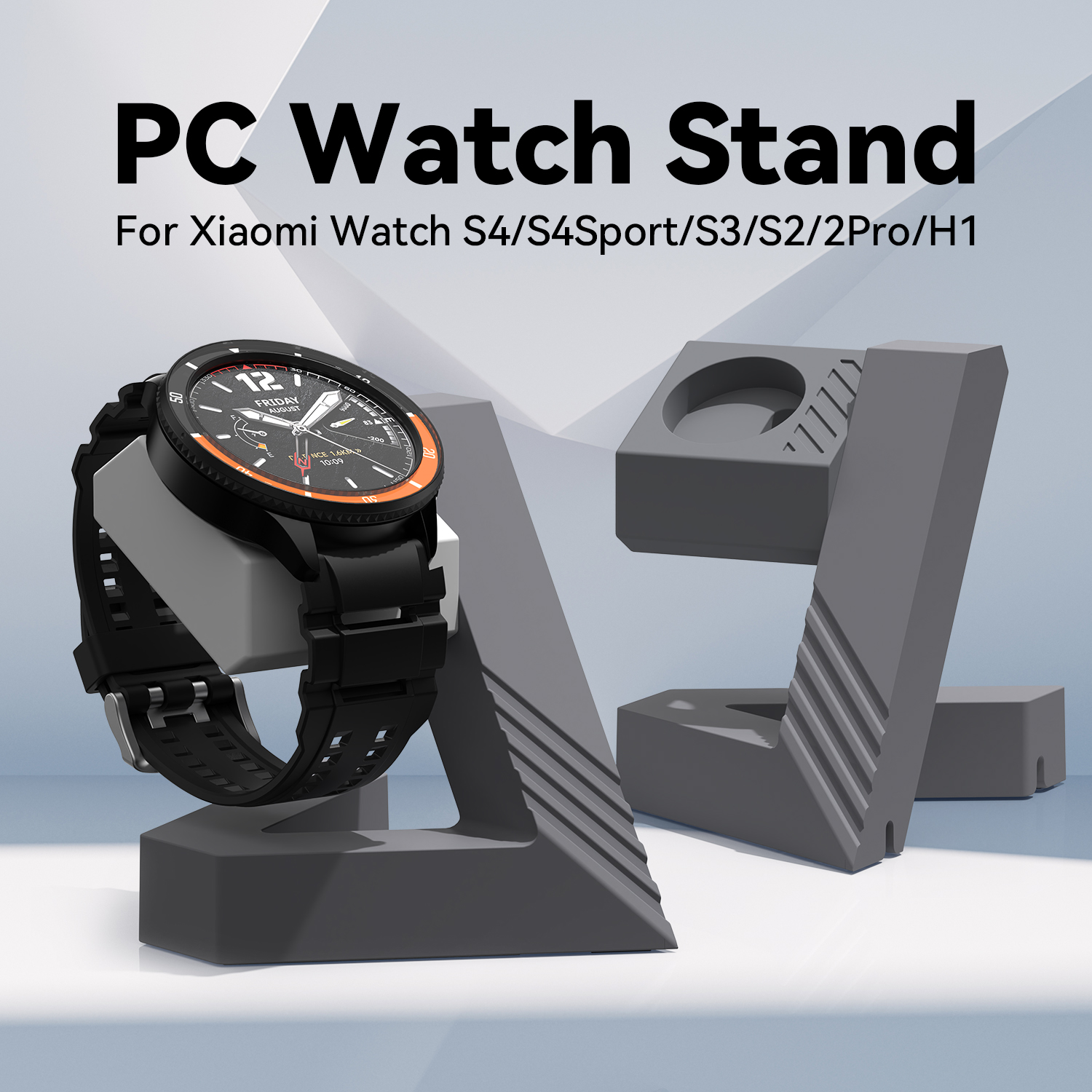 PC Geometric watch stand Dock  – Xiaomi Smartwatch S4 Accessories recenzja i cena