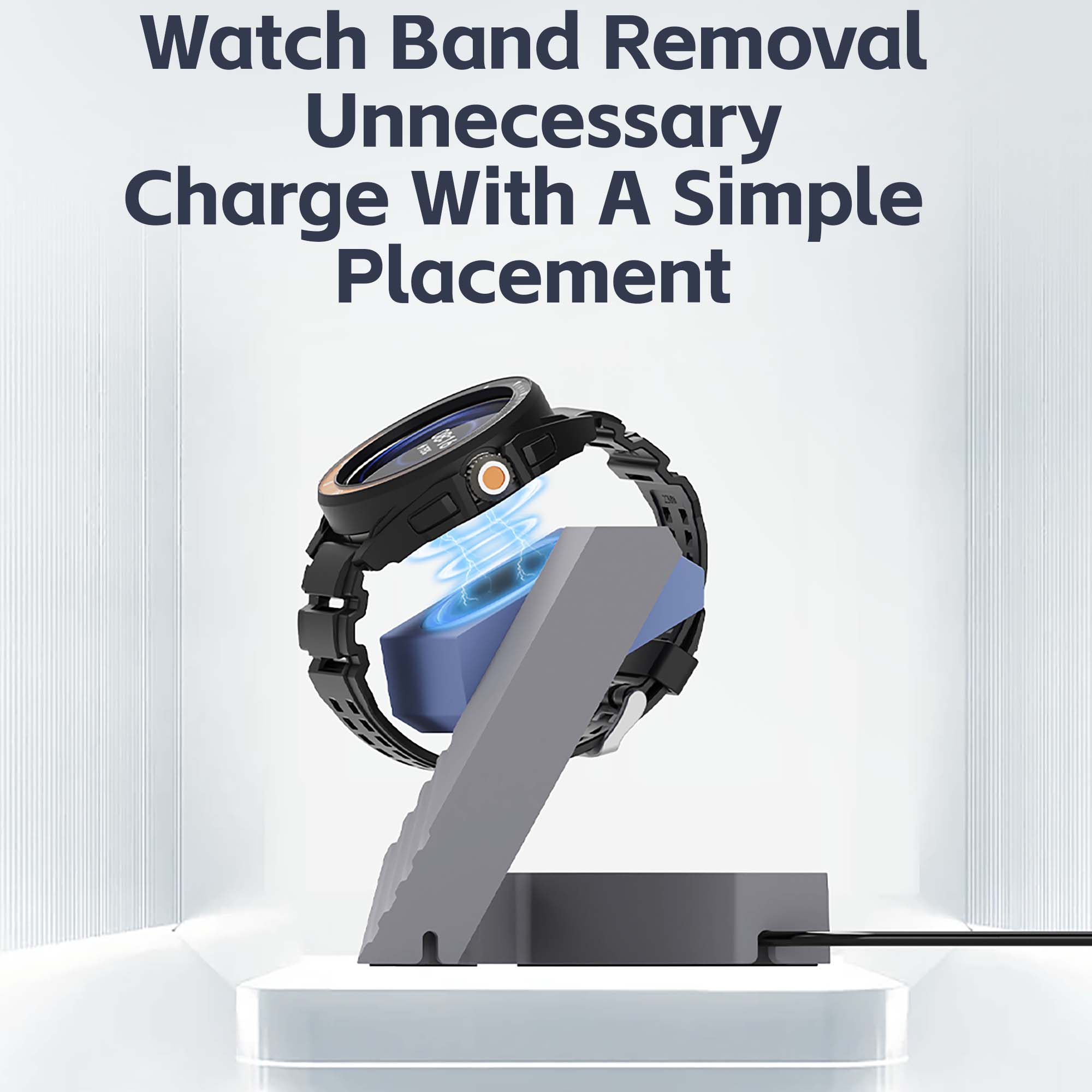 PC Geometric watch stand Dock  – Xiaomi Smartwatch S4 Accessories recenzja i cena