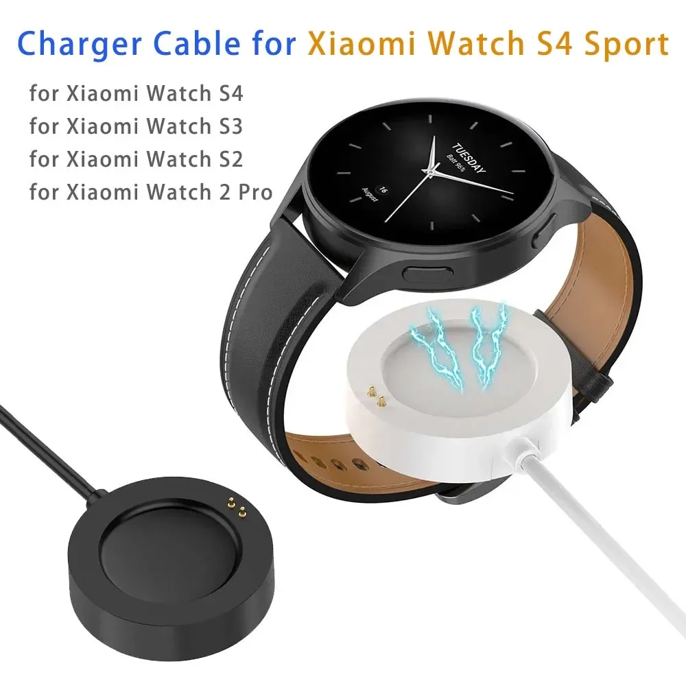 White Smartwatch Charging Cabl – Xiaomi Smartwatch S4 Accessories recenzja i cena
