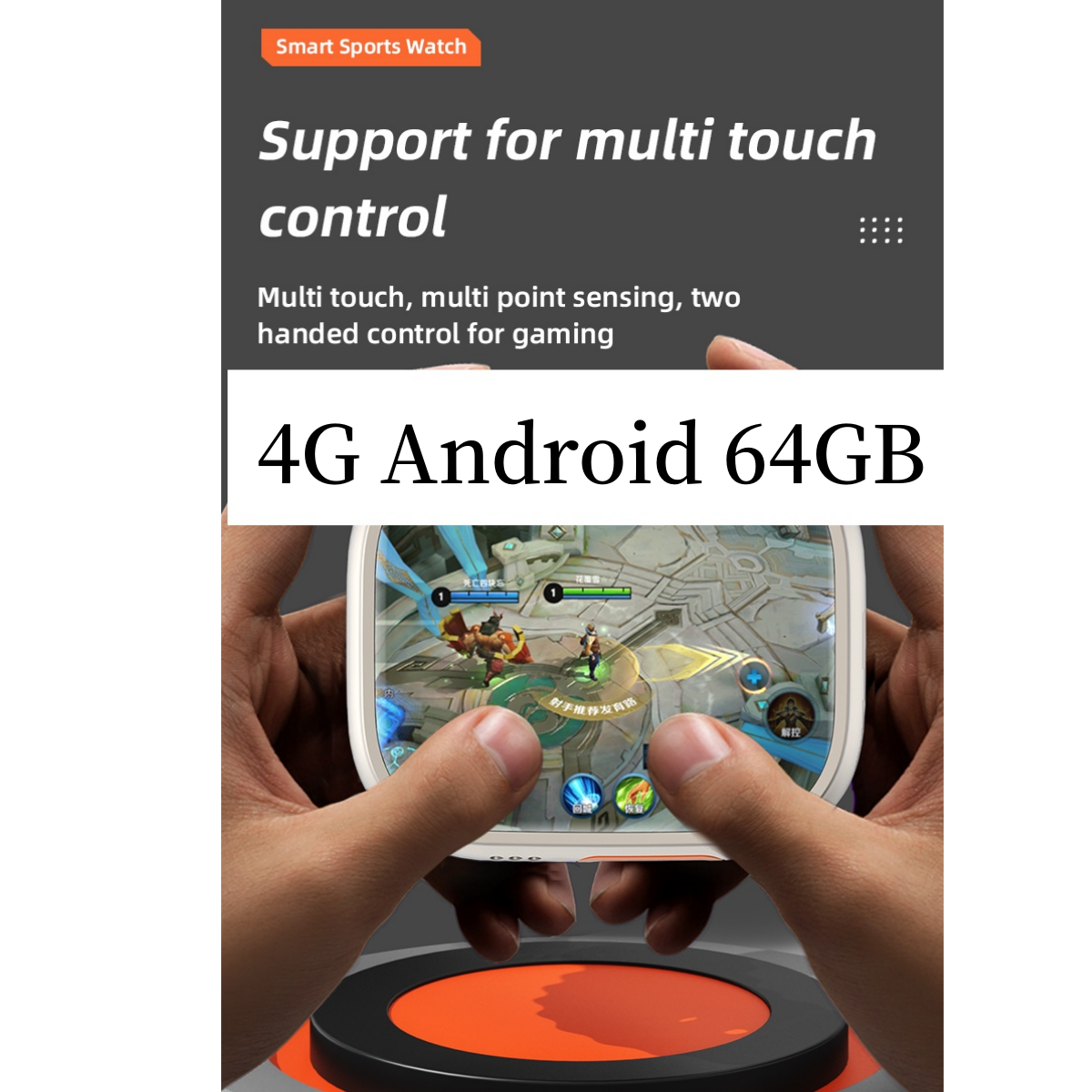 32+256GB 4G Smart Watch Androi – Smartwatch Instagram recenzja i cena