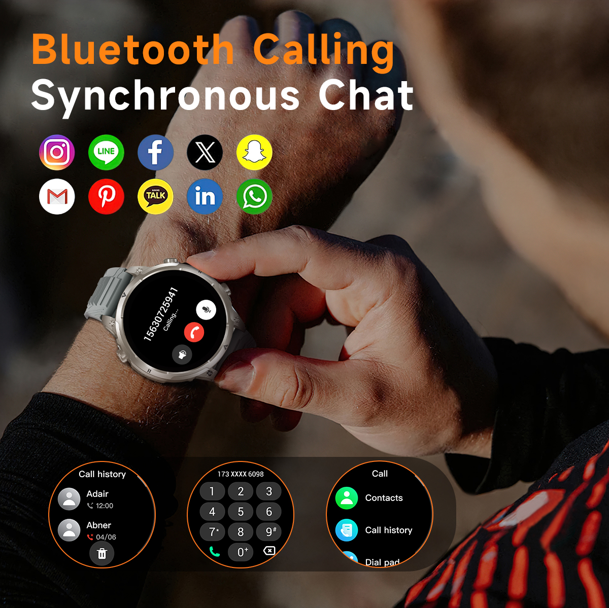 Outdoor GPS Sports Smart Watch – Smartwatch Touch recenzja i cena