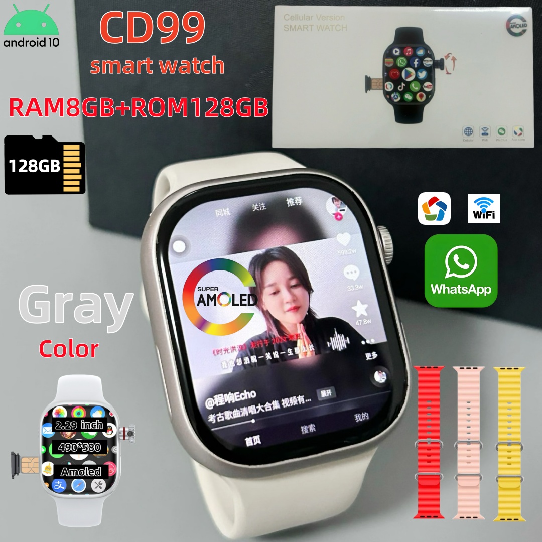 CD99 Smart Watch 8GB RAM AMOLE – Smartwatch Instagram recenzja i cena