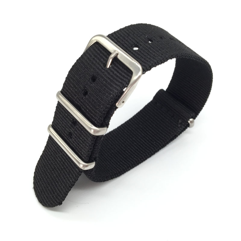 Black Nylon Strap for 16mm 18m – Nylon Nato Strap recenzja i cena