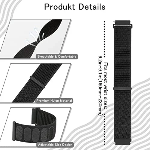 18mm Nylon Loop For Zeblaze Li – Xiaomi Smartwatch S4 Accessories recenzja i cena