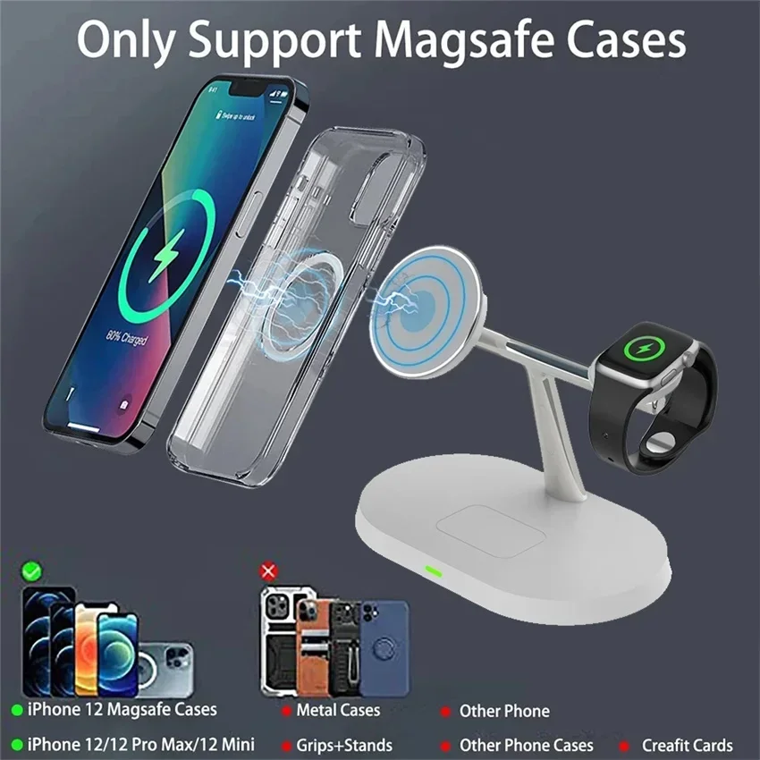 Magnetic Wireless Charger Stan – Wireless Charger Watch recenzja i cena
