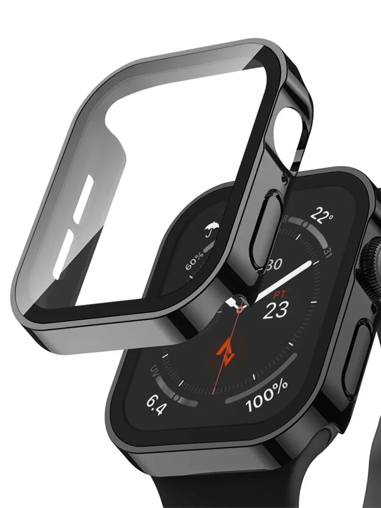 Glass+cover For Apple Watch ca – Smartwatch Watch Accessories For Women recenzja i cena
