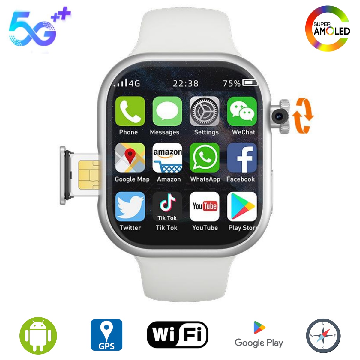 Goldenspike S10 Smart Watch 2. – Smartwatch Instagram recenzja i cena
