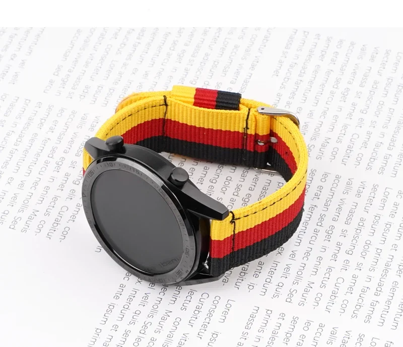 20mm 22mm Woven Nylon Strap fo – Nylon Nato Strap recenzja i cena