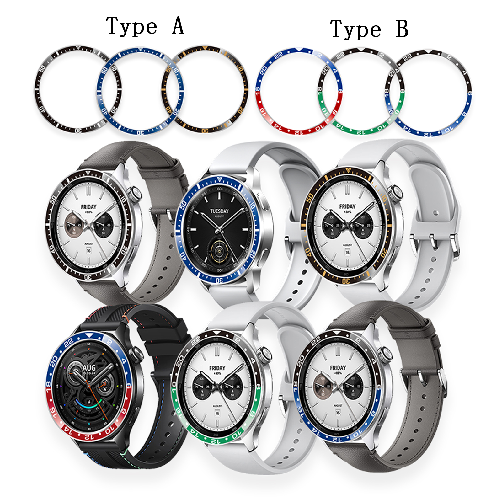 Watch Bezel Ring for Xiaomi Wa – Xiaomi Smartwatch S4 Accessories recenzja i cena