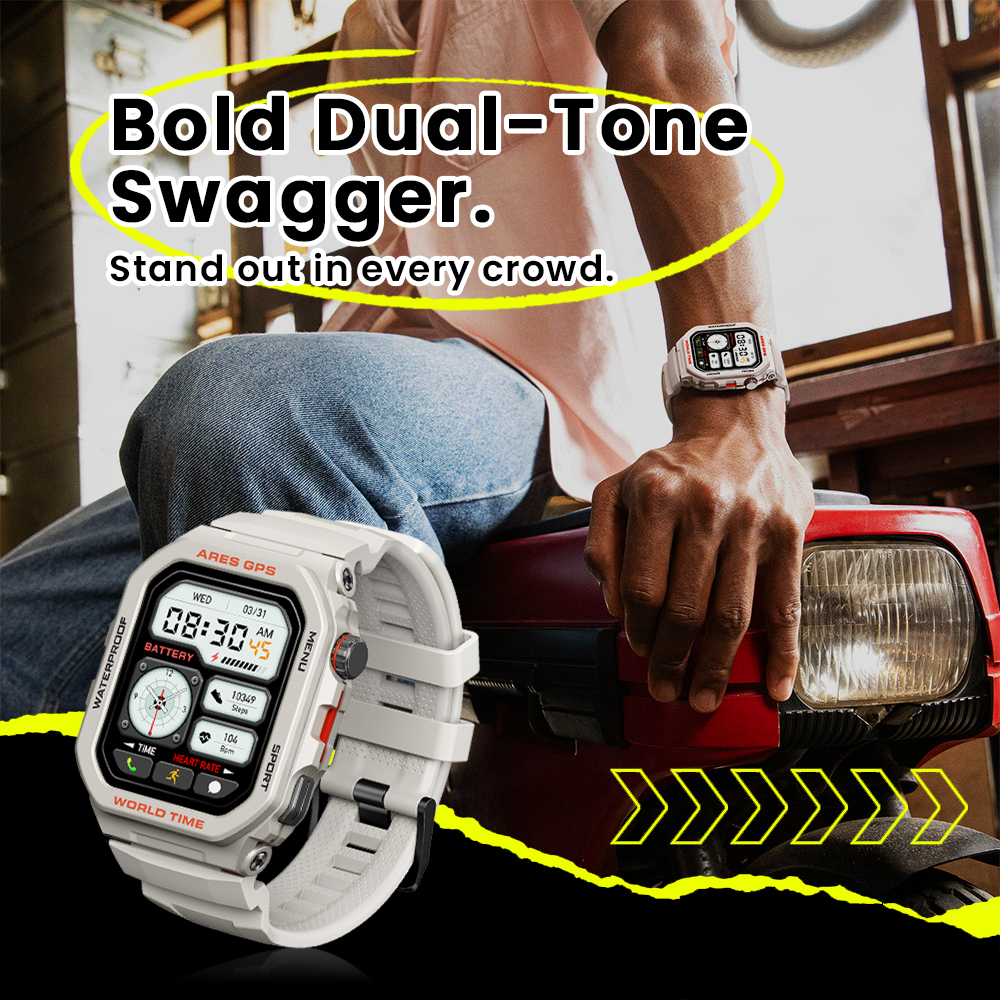 New Zeblaze Ares GPS Smart Wat – Smartwatch Instagram recenzja i cena