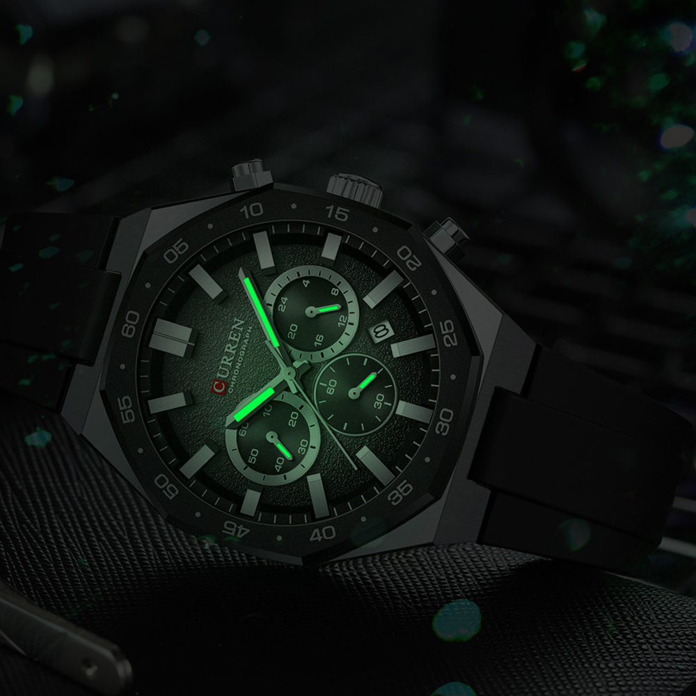 CURREN Fashion Casual Men Spor – Accessories With Watch recenzja i cena