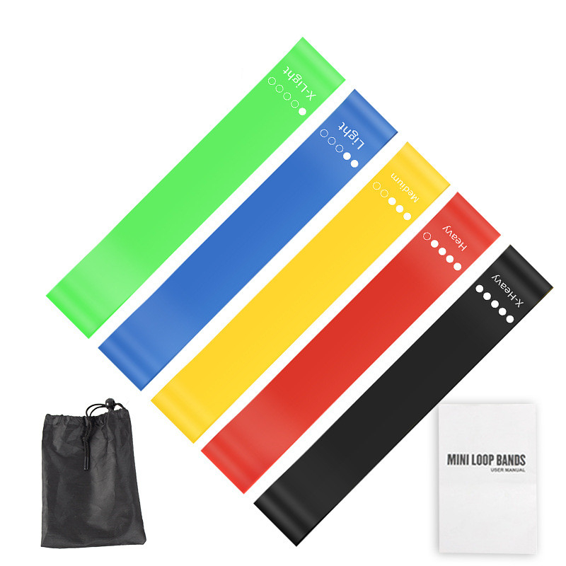 5Pcs TPE Resistance Bands Set  – Milanaise Mesh Band recenzja i cena