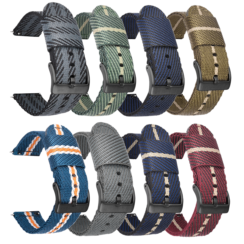 Woven Nylon Strap 18mm 20mm 22 – Nylon Nato Strap recenzja i cena