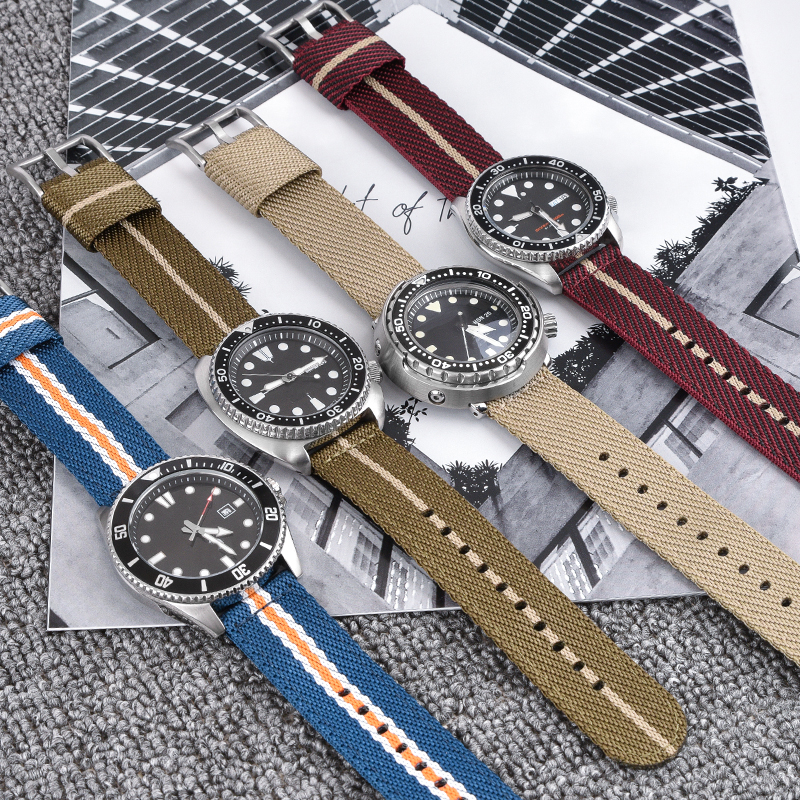 Woven Nylon Strap 18mm 20mm 22 – Nylon Nato Strap recenzja i cena