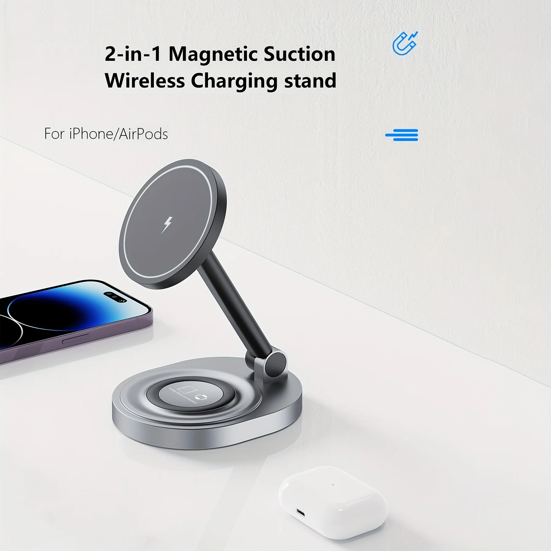 2 In 1 Magnetic Wireless Charg – Wireless Charger Watch recenzja i cena