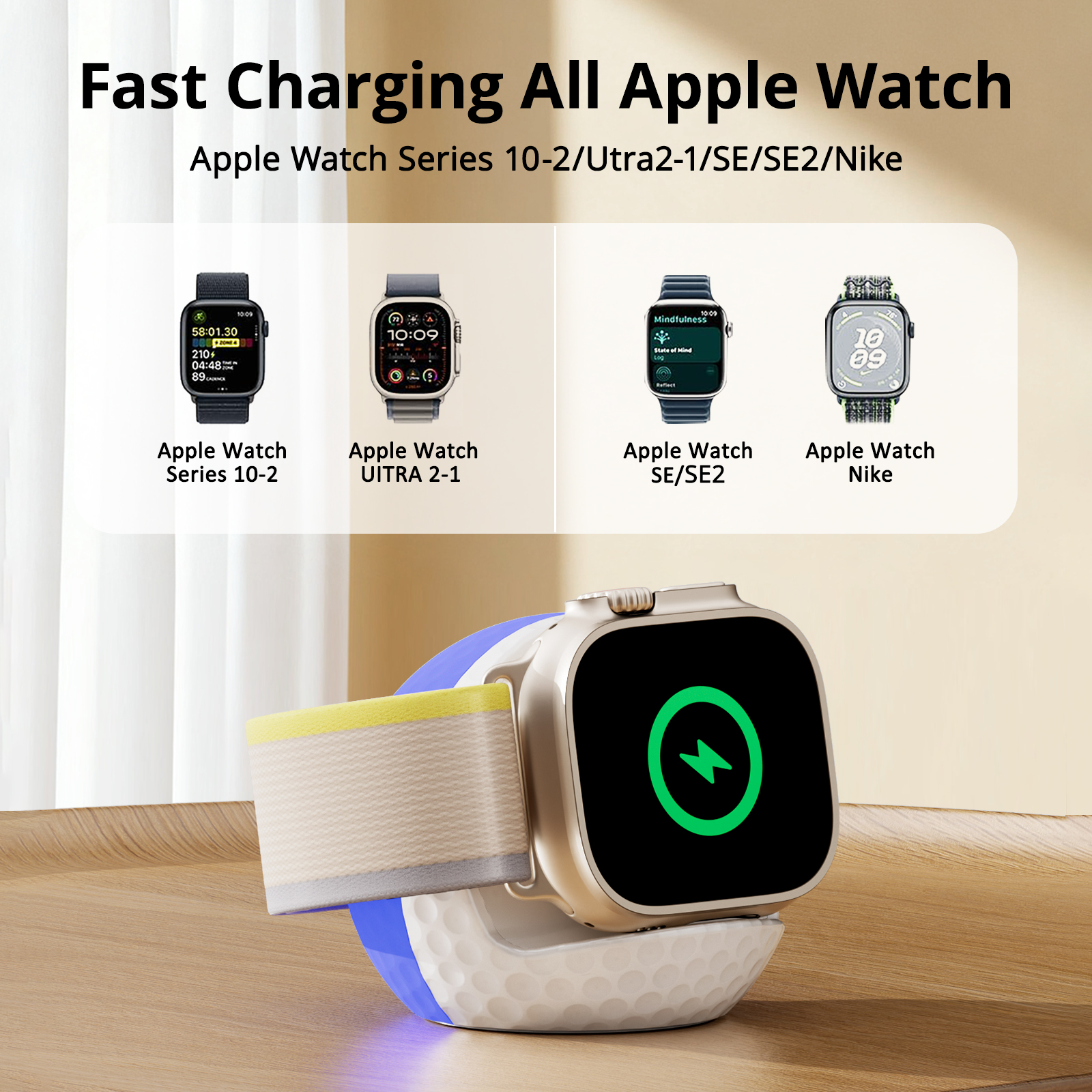Portable RGB Lighting Wireless – Wireless Charger Watch recenzja i cena