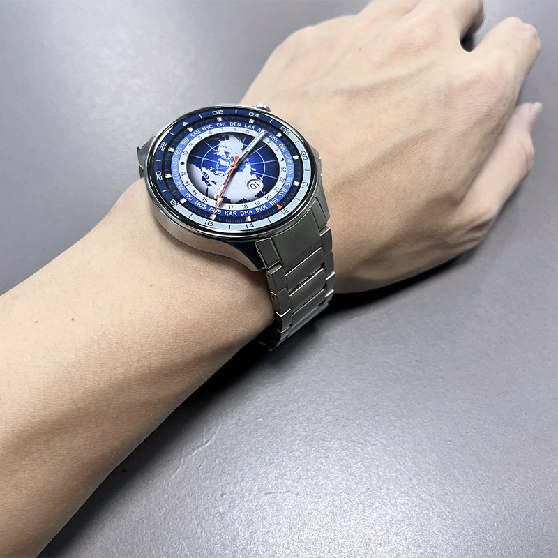 NO Gaps Titanium Alloy Strap W – Smartwatch X2 recenzja i cena