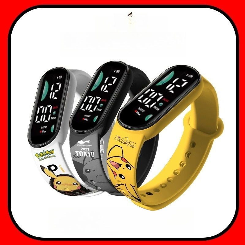 Pokémon cartoon pattern digita – Accessories With Watch recenzja i cena