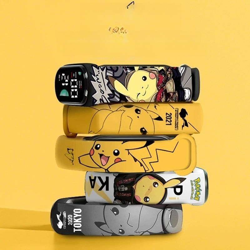 Pokémon cartoon pattern digita – Accessories With Watch recenzja i cena