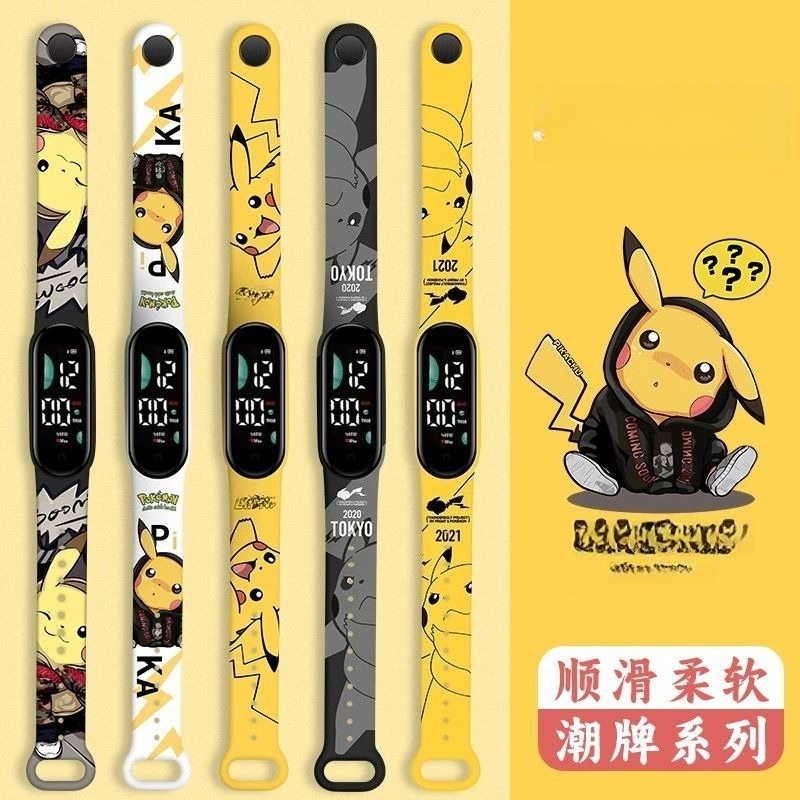 Pokémon cartoon pattern digita – Accessories With Watch recenzja i cena