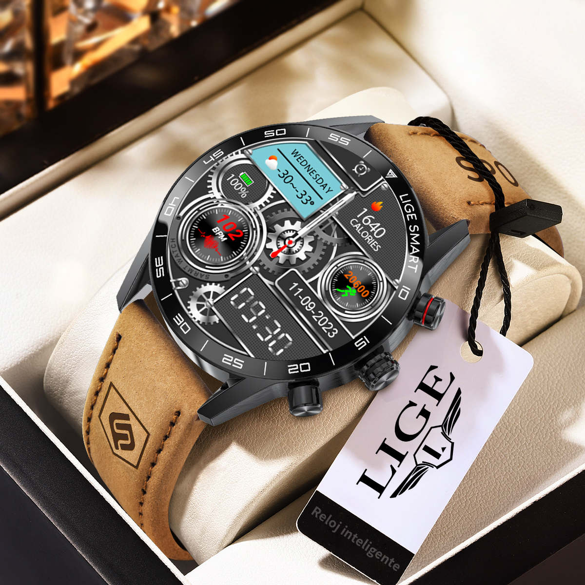LIGE 2024 New Rugged Military  – Smartwatch Instagram recenzja i cena