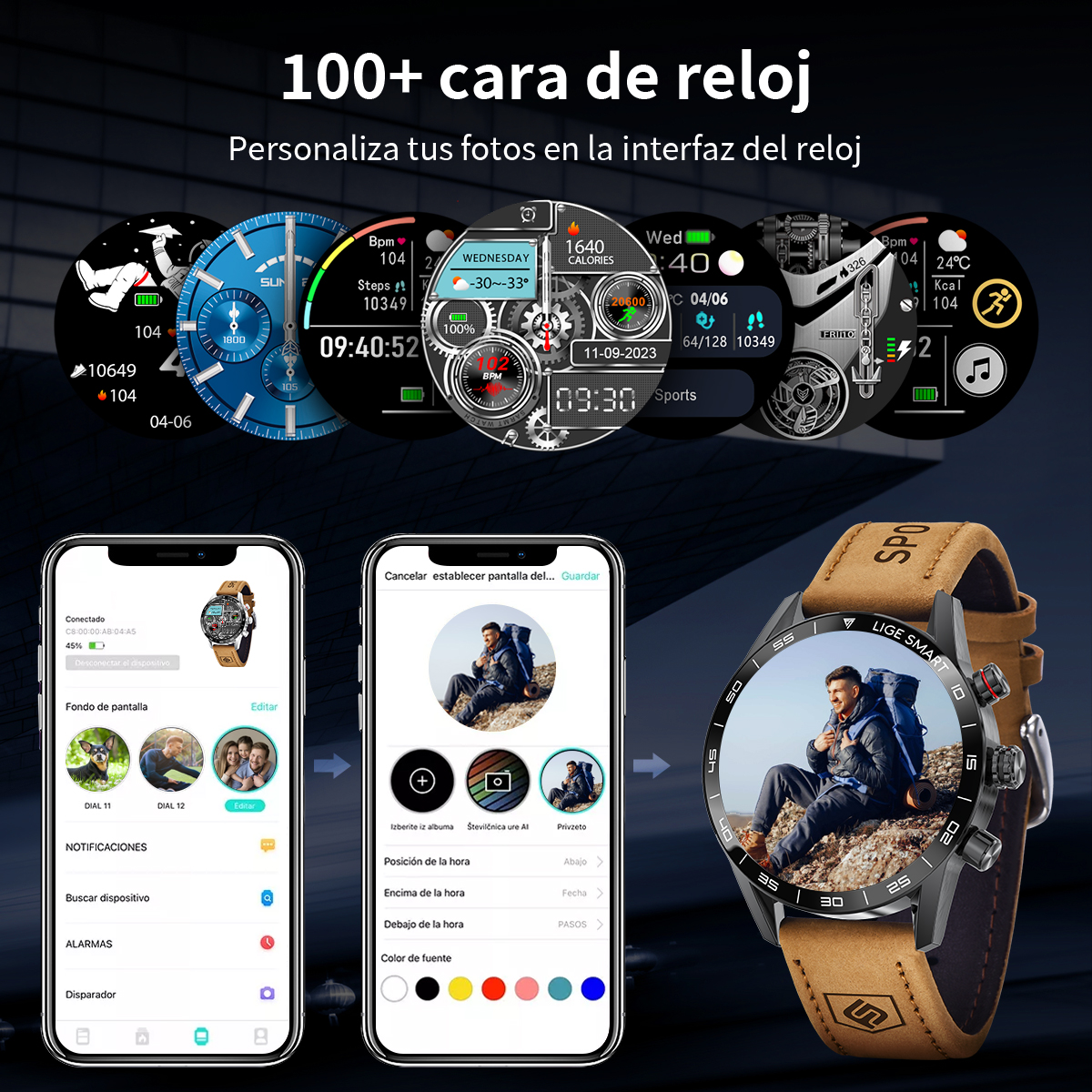 LIGE 2024 New Rugged Military  – Smartwatch Instagram recenzja i cena