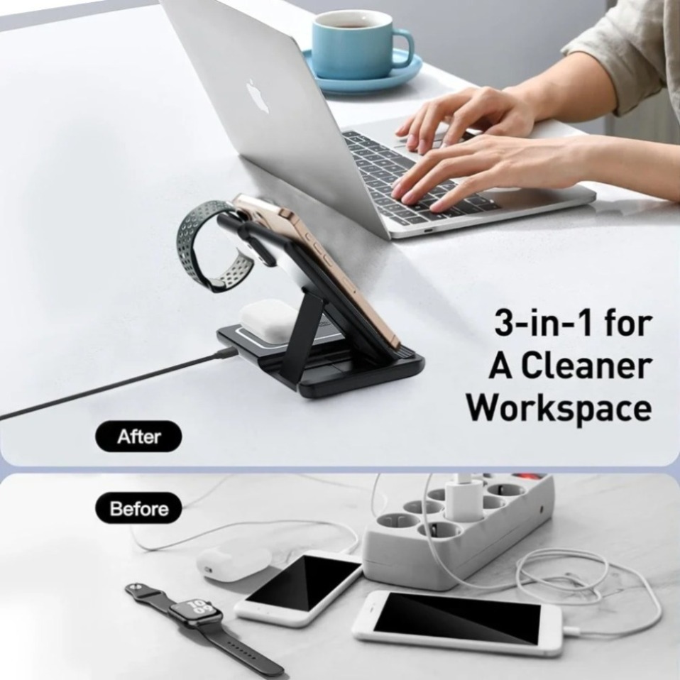 Night LED Light 3 In 1 Wireles – Wireless Charger Watch recenzja i cena