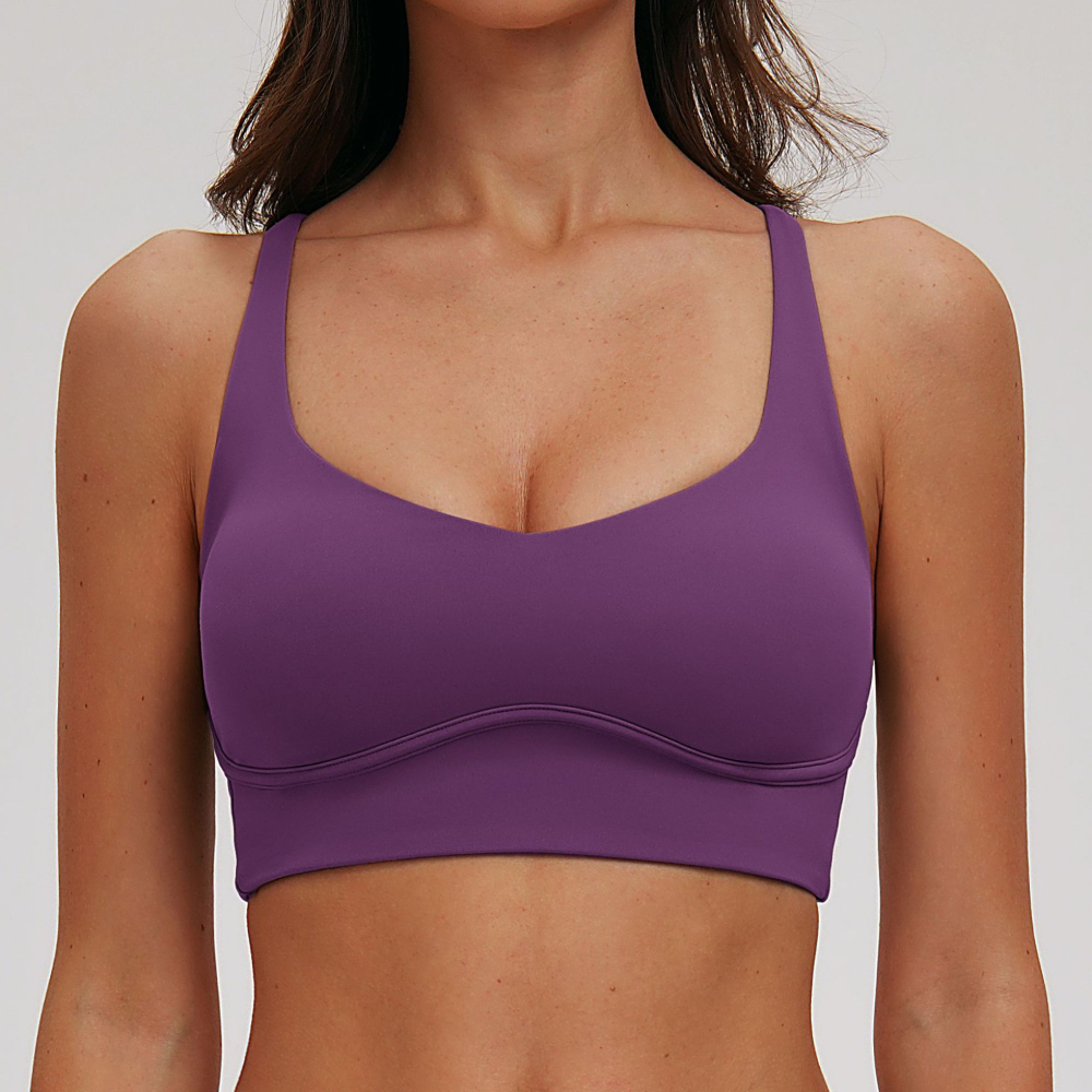 Sexy V-neck Sports Bra Yoga Un – Rugged Sport Strap recenzja i cena