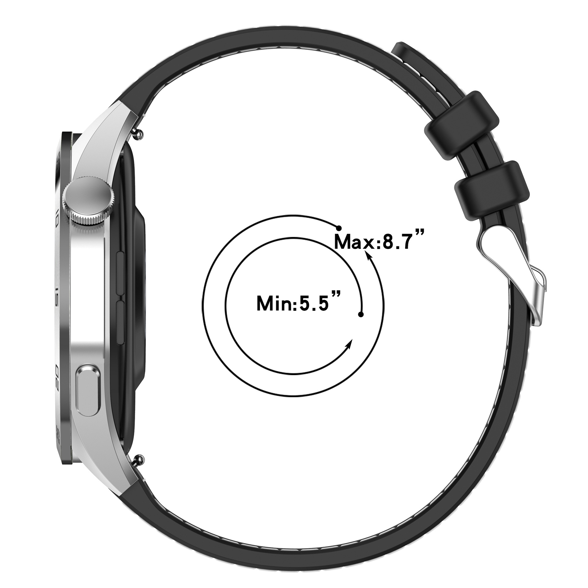 For OnePlus Watch 2/3/2R/46mm  – Smartwatch X2 recenzja i cena