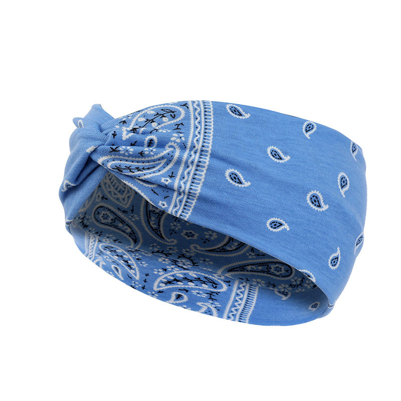 Paisley Cashew flowers hair ba – Milanaise Mesh Band recenzja i cena