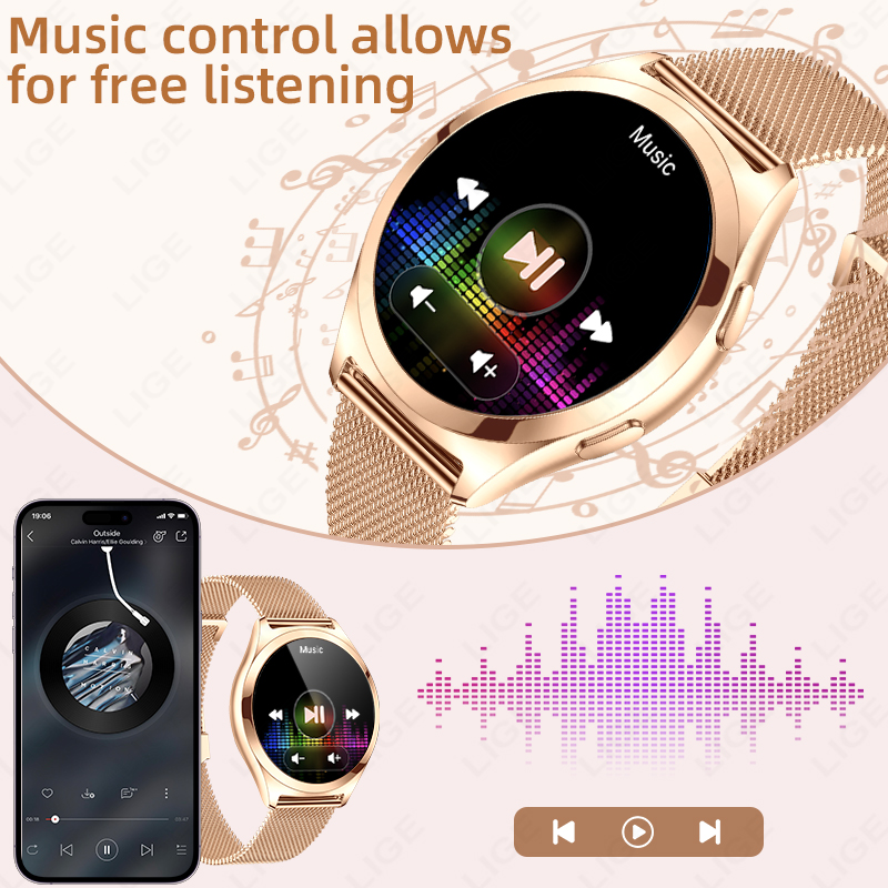 LIGE Luxury Smart Watch For Wo – Smartwatch Custom recenzja i cena