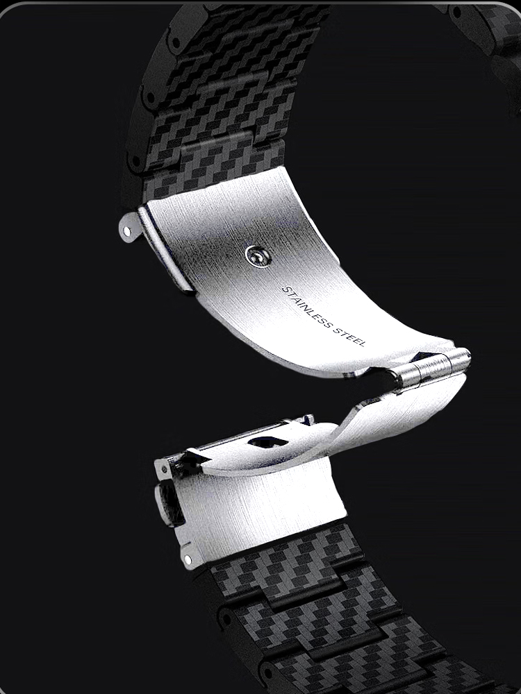Carbon Fiber Strap For Xiaomi  – Xiaomi Smartwatch S4 Accessories recenzja i cena