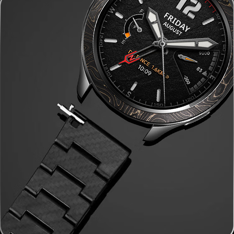 Carbon Fiber Strap For Xiaomi  – Xiaomi Smartwatch S4 Accessories recenzja i cena