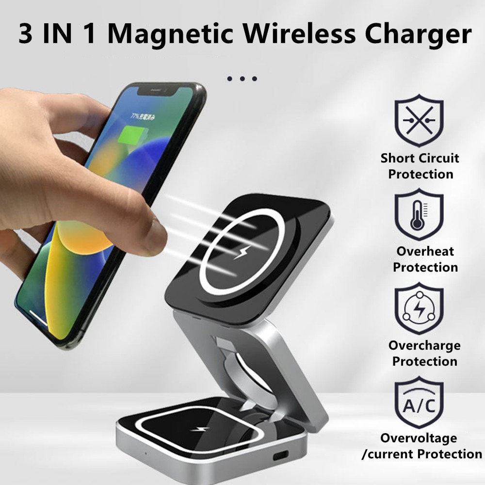 Foldable Magnetic Wireless Cha – Wireless Charger Watch recenzja i cena