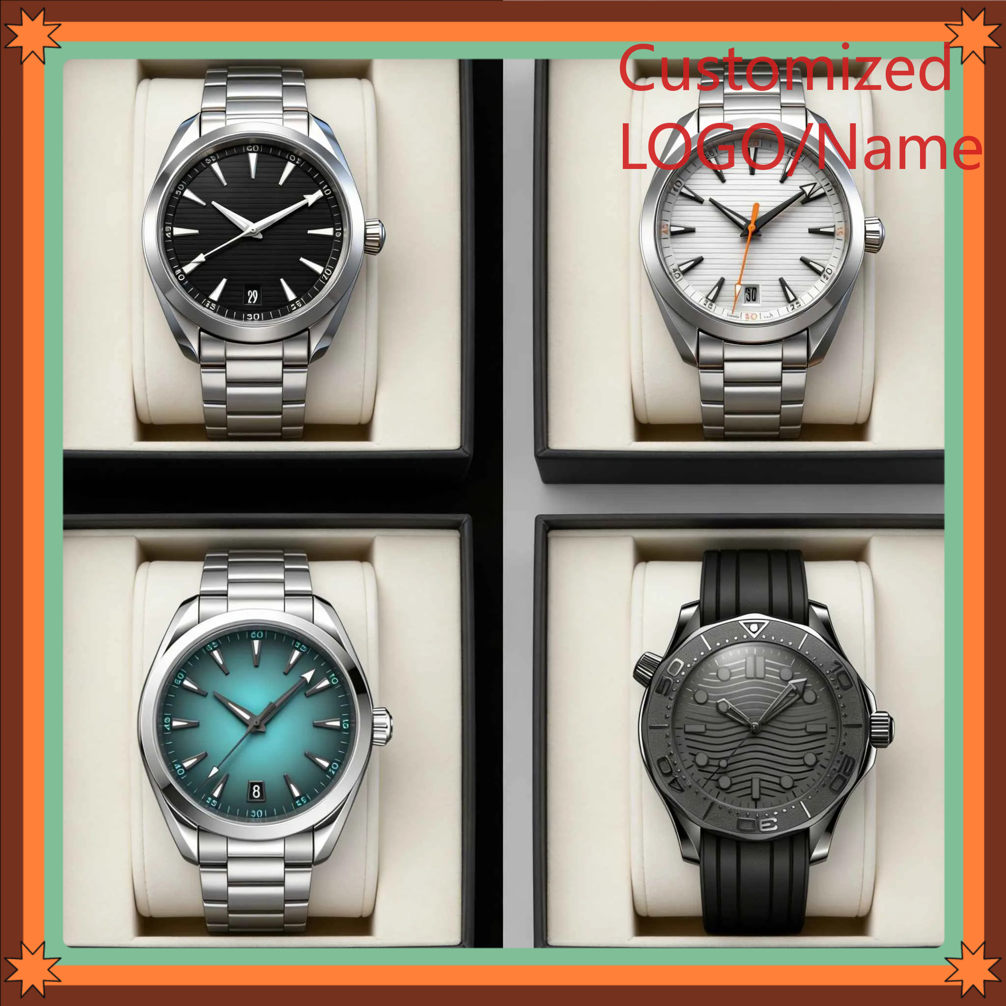 A989 Store 40mm Men's Automati – Accessories With Watch recenzja i cena