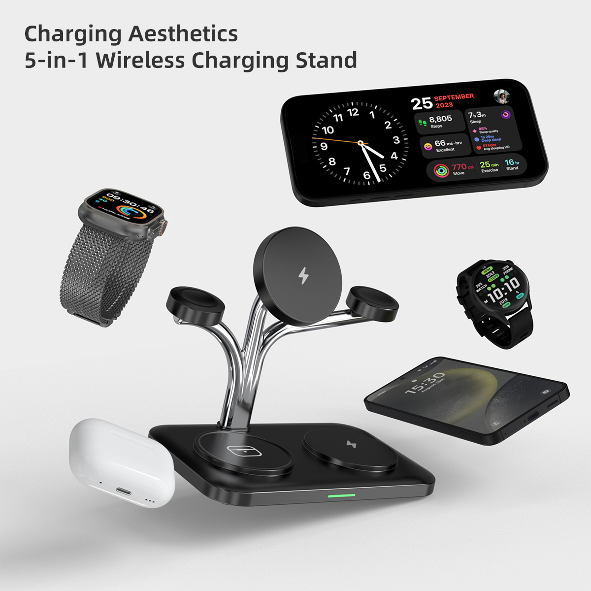 5 IN 1 Magnetic Wireless Charg – Wireless Charger Watch recenzja i cena