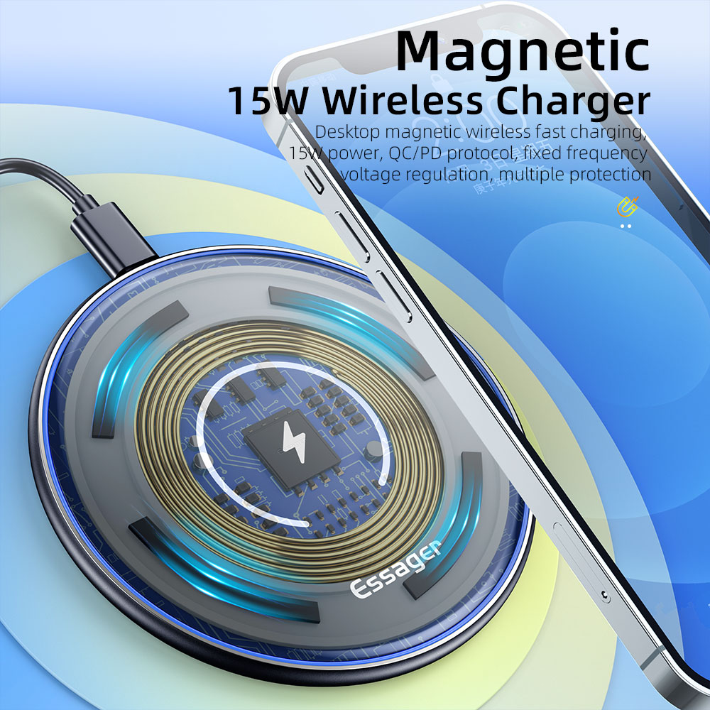 Essager 15W Fast Wireless Char – Wireless Charger Watch recenzja i cena