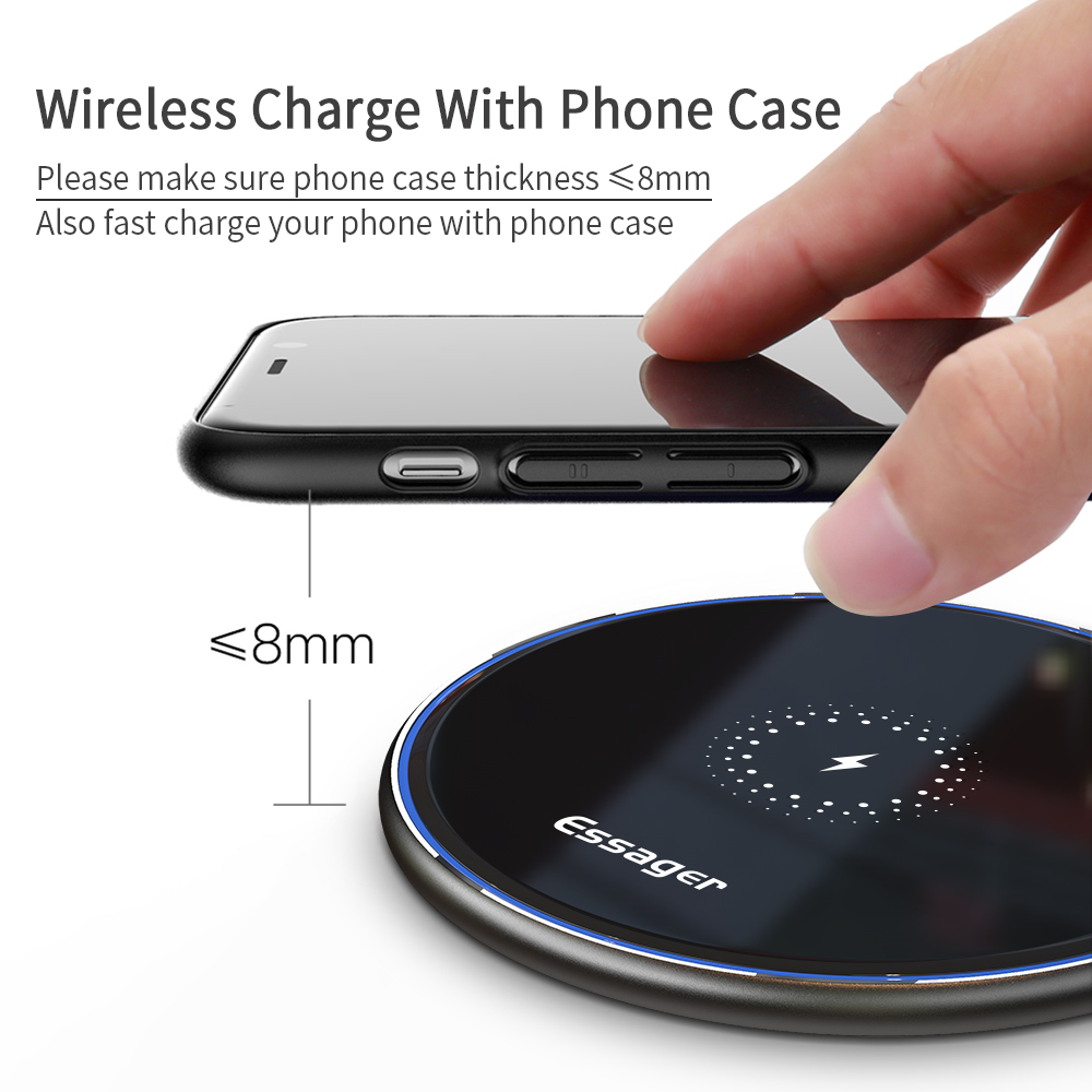 Essager 15W Fast Wireless Char – Wireless Charger Watch recenzja i cena