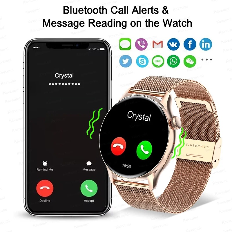 2026New Smart Watch Women Cust – Smartwatch Custom recenzja i cena
