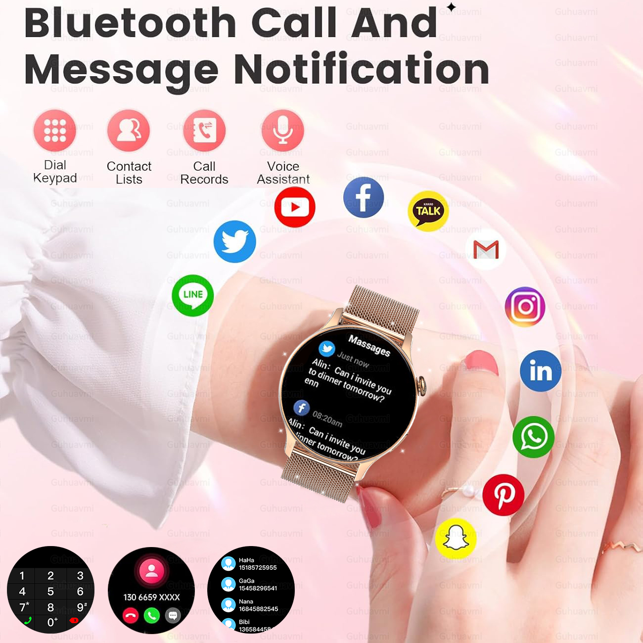 2026New Smart Watch Women Cust – Smartwatch Custom recenzja i cena