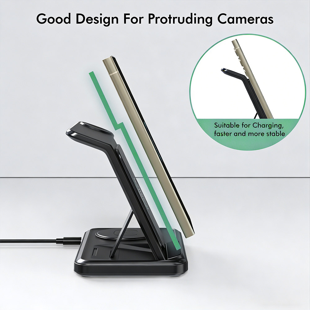 3 in 1 Wireless Charger Stand  – Wireless Charger Watch recenzja i cena