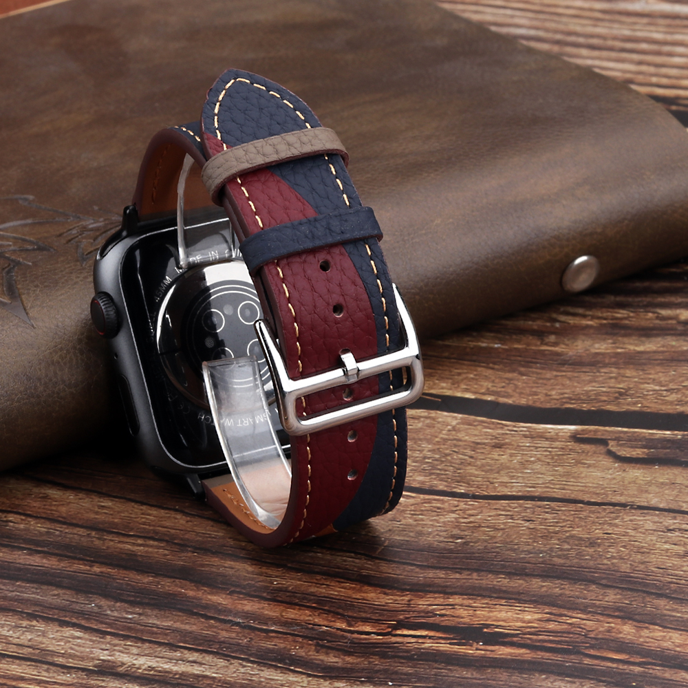 Genuine Leather Strap for Appl – Smartwatch Accessories Shop recenzja i cena