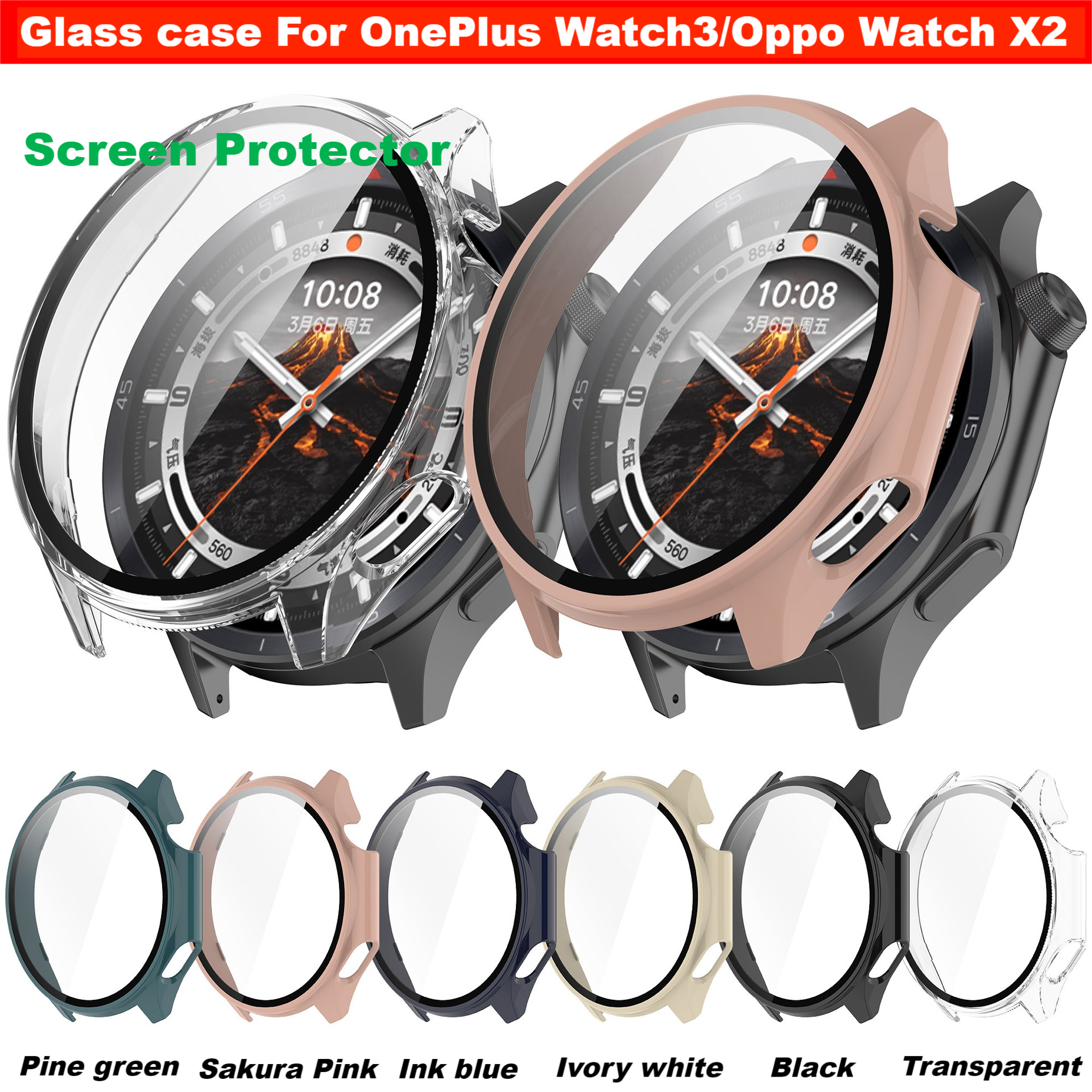 Tempered Glass Case For OnePlu – Smartwatch X2 recenzja i cena